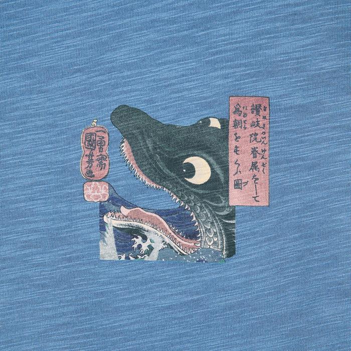Футболка Ukiyo-e Dark Fantasy UT цвет: Синий