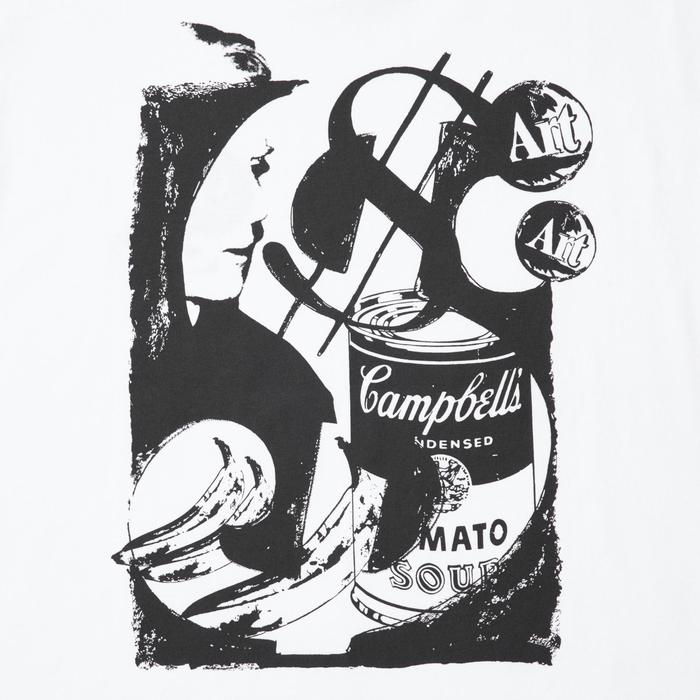 Andy Warhol UT / Футболка Свободного Кроя цвет: Белый