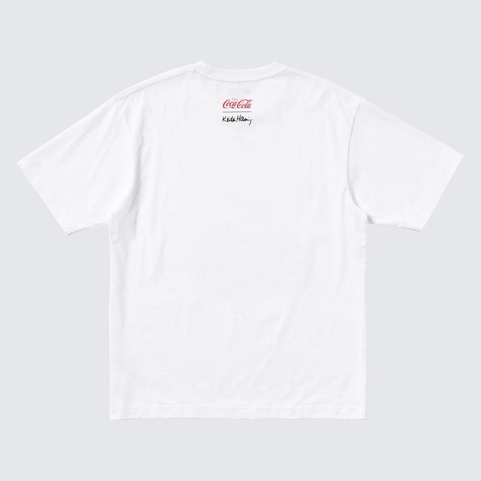 Keith Haring X Coca-Cola Футболка Свободного Кроя цвет: Белый