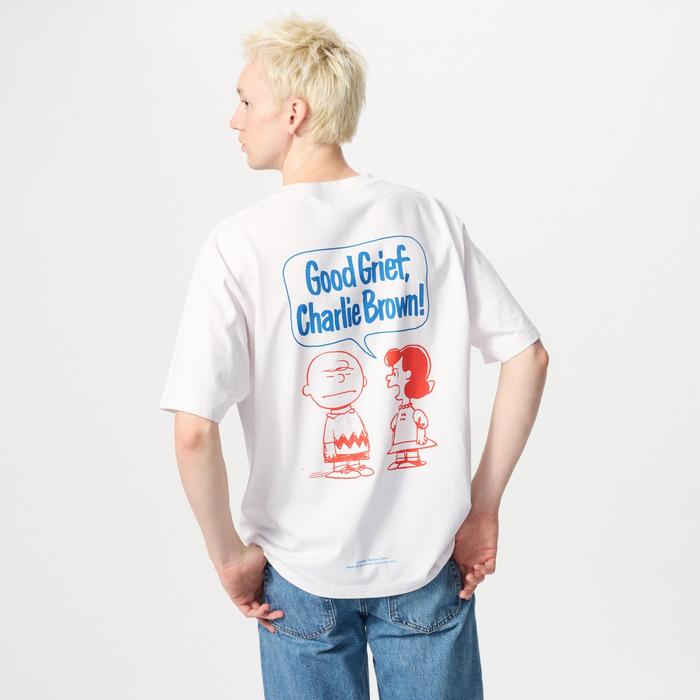 Peanuts Oversize Fit футболка цвет: Молочный