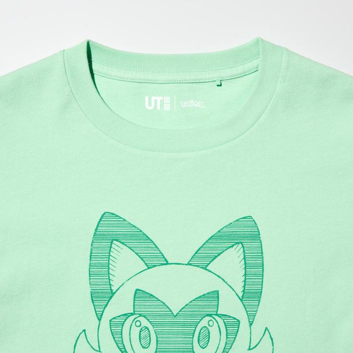 Футболка Pokemon UT цвет: Зелёный