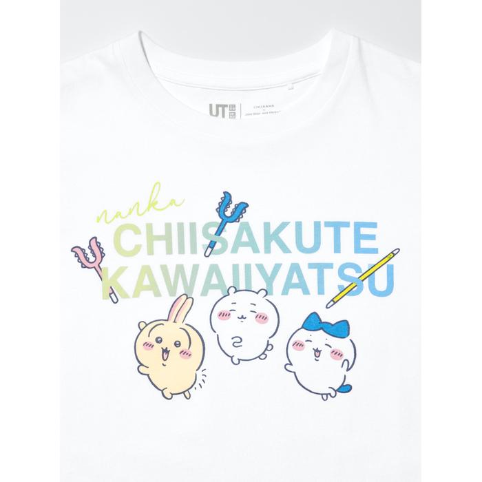 Футболка Chiikawa x Nagano no Kuma UT цвет: Белый
