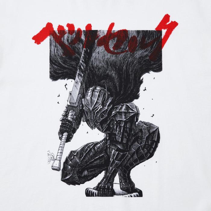 Футболка Manga Curation Berserk Свободного Кроя цвет: Белый