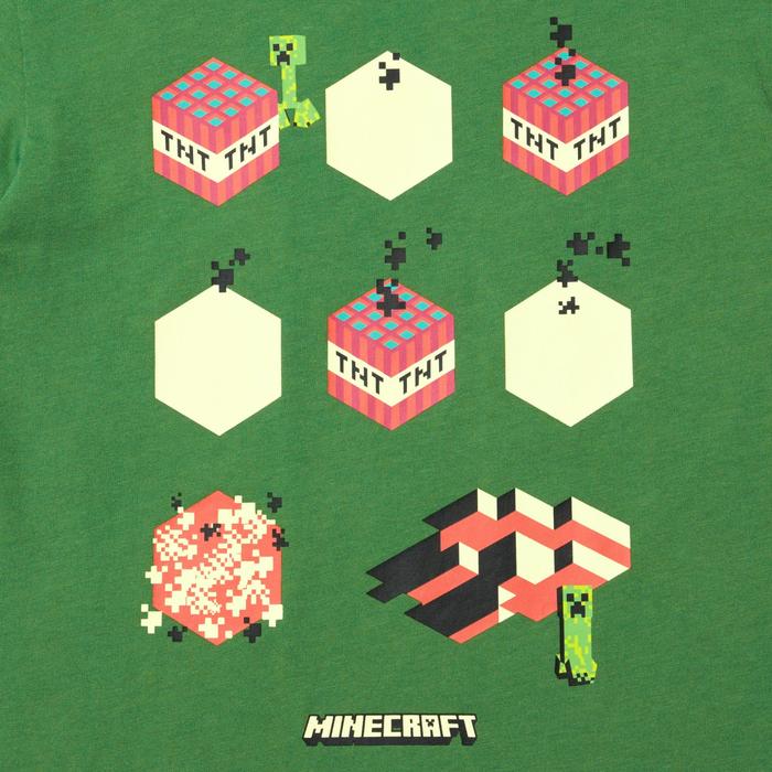 Футболка Minecraft UT цвет: Зелёный