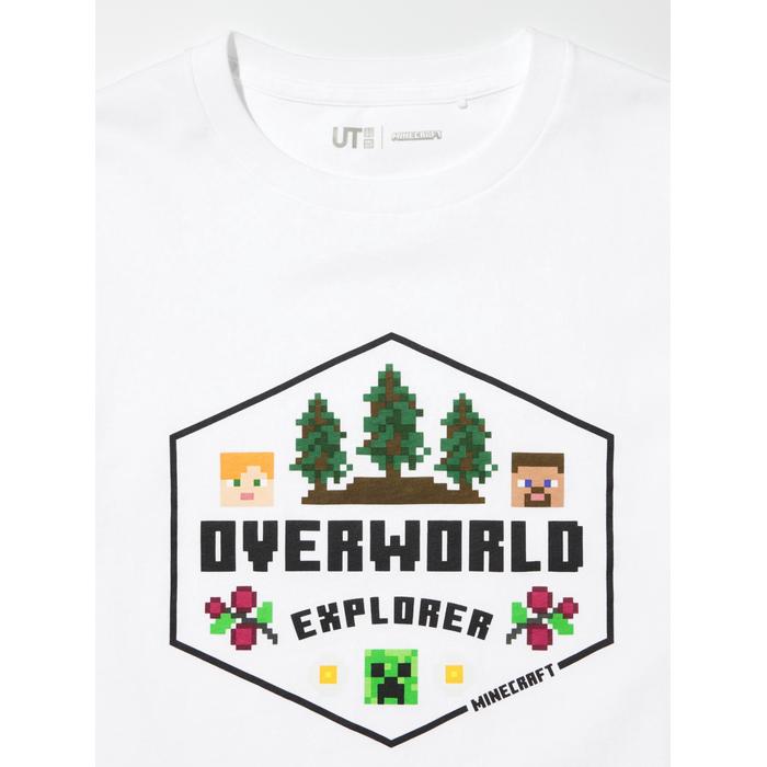 Футболка Minecraft UT цвет: Белый