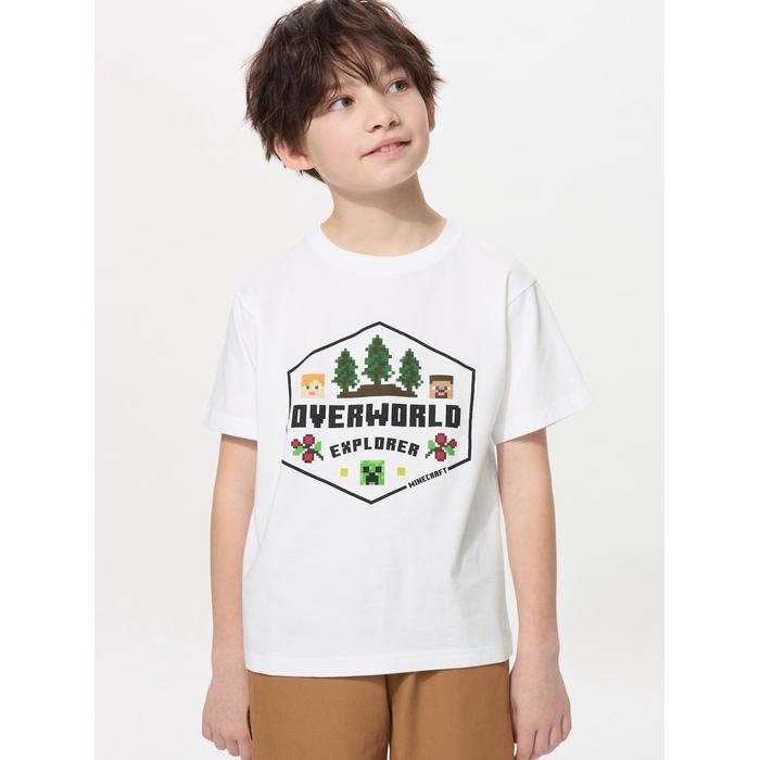 Футболка Minecraft UT цвет: Белый