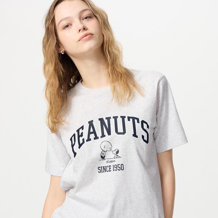 Футболка Peanuts UT цвет: Серый