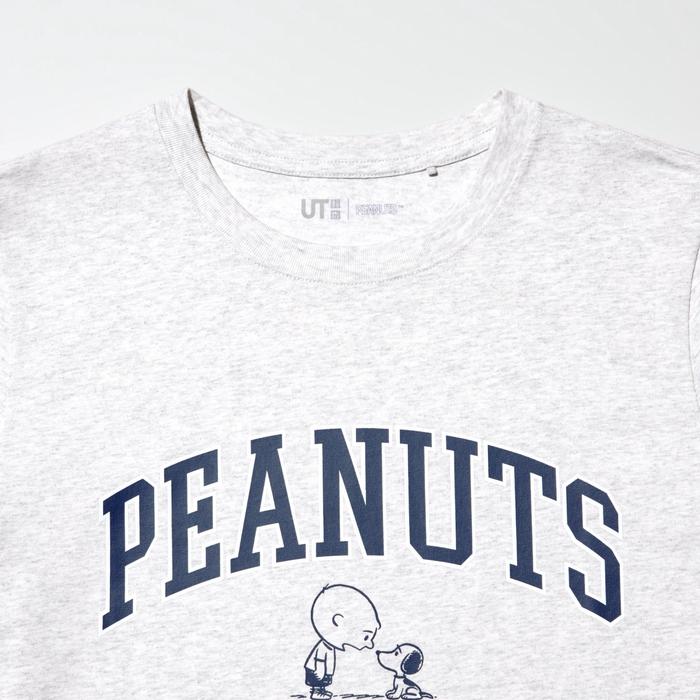 Футболка Peanuts UT цвет: Серый