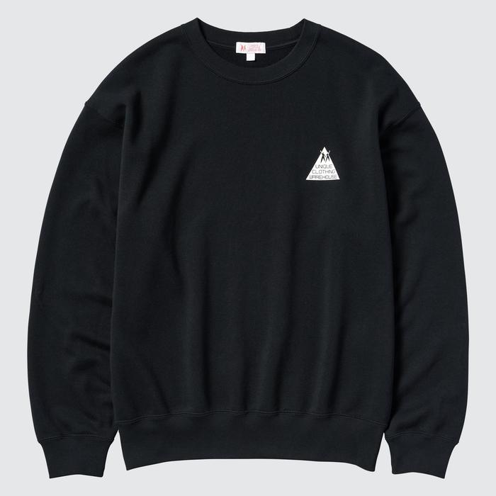 Свитшот с логотипом Uniqlo цвет: Чёрный