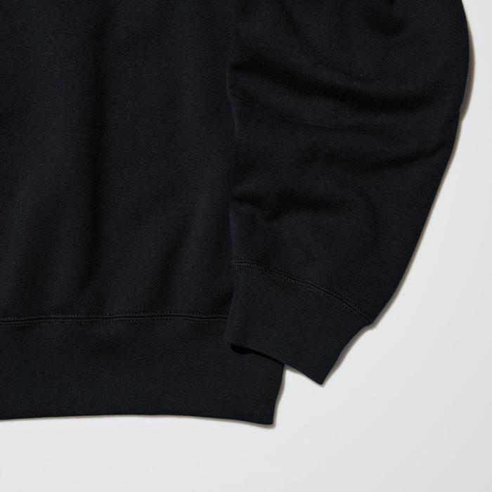Свитшот с логотипом Uniqlo цвет: Чёрный