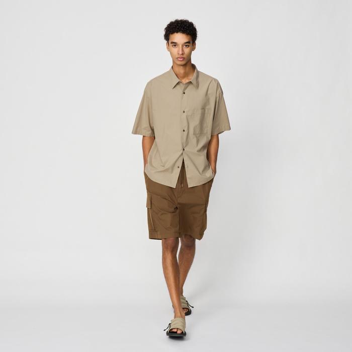 Рубашка оверсайз из ткани broadcloth цвет: Белый