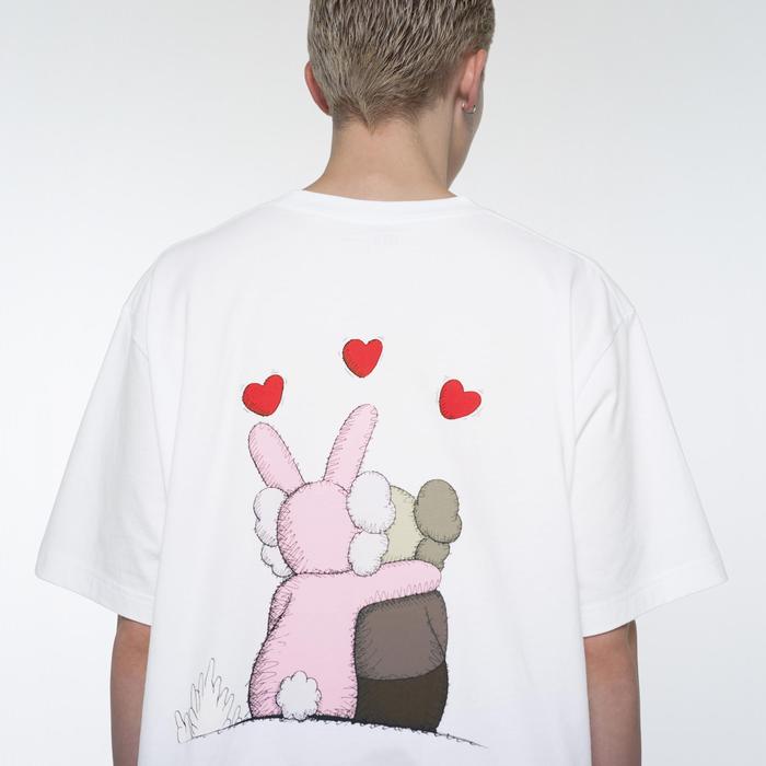Футболка Kaws + Warhol UT цвет: Белый