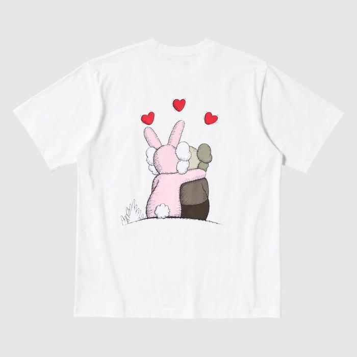 Футболка Kaws + Warhol UT цвет: Белый
