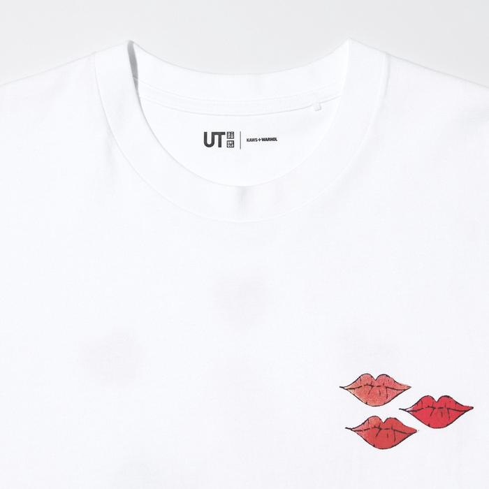 Футболка Kaws + Warhol UT цвет: Белый