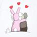 Футболка Kaws + Warhol UT цвет: Белый