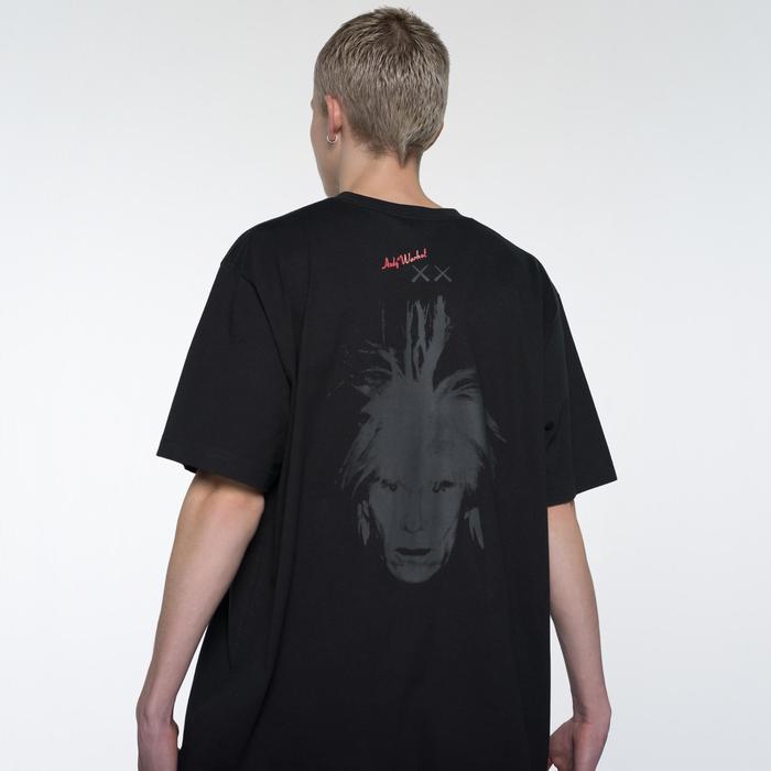Футболка Kaws + Warhol UT цвет: Чёрный