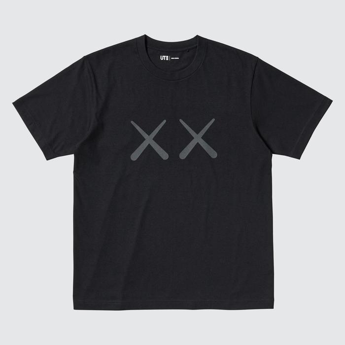 Футболка Kaws + Warhol UT цвет: Чёрный