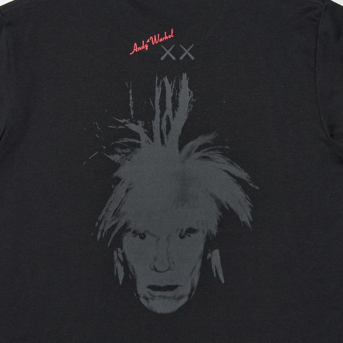 Футболка Kaws + Warhol UT цвет: Чёрный