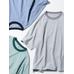 Футболка Oversize с вставками цвет: Зелёный