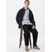 Футболка Oversize с вставками цвет: Зелёный