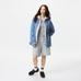 Джинсовая Верхняя Рубашка Oversize цвет: Чёрный