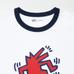 Keith Haring UT / Свободная Футболка цвет: Белый