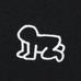 Keith Haring UT / Свободная Футболка цвет: Чёрный