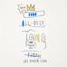 Футболка Jean-Michel Basquiat Свободного Кроя цвет: Молочный