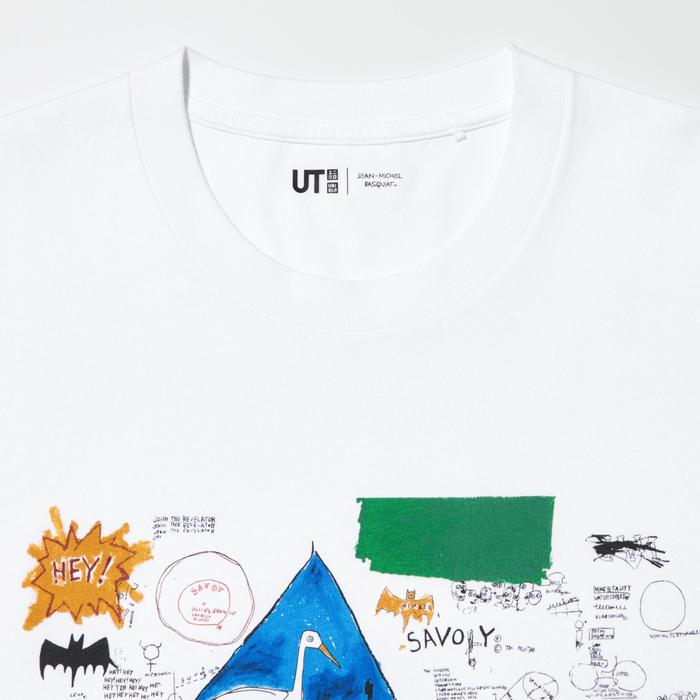 Футболка Jean-Michel Basquiat Свободного Кроя цвет: Белый