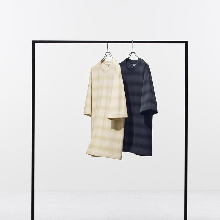 Футболка AIRism Oversize в Полоску цвет: Натуральный