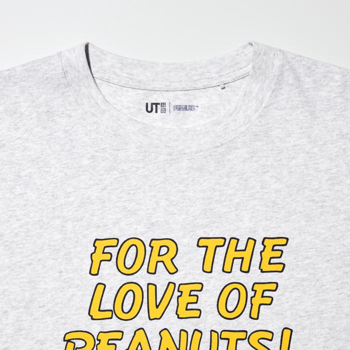Peanuts Oversize Fit футболка цвет: Серый