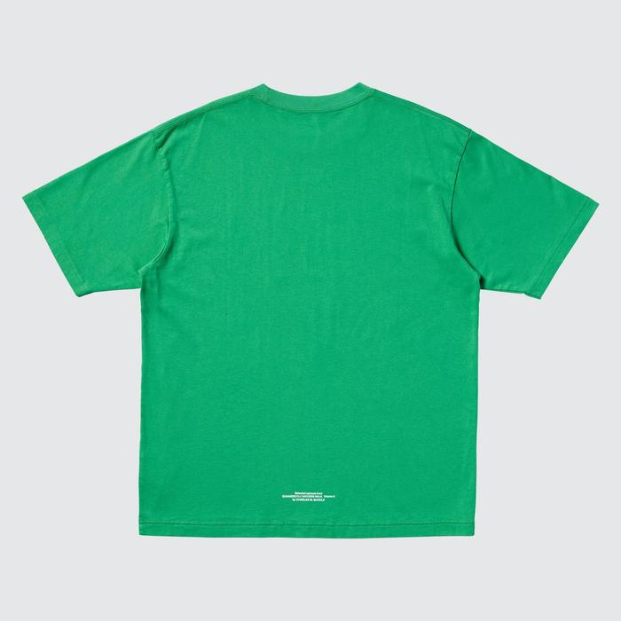 Peanuts Oversize Fit футболка цвет: Зелёный