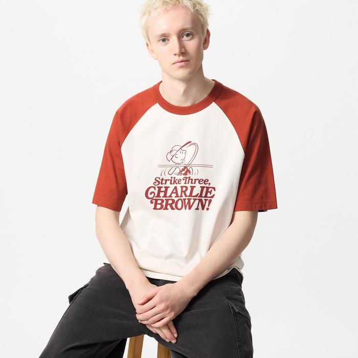 Peanuts Oversize Fit футболка цвет: Оранжевый