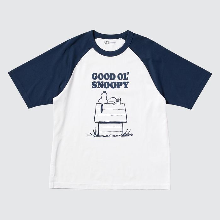 Peanuts Oversize Fit футболка цвет: Тёмно-синий