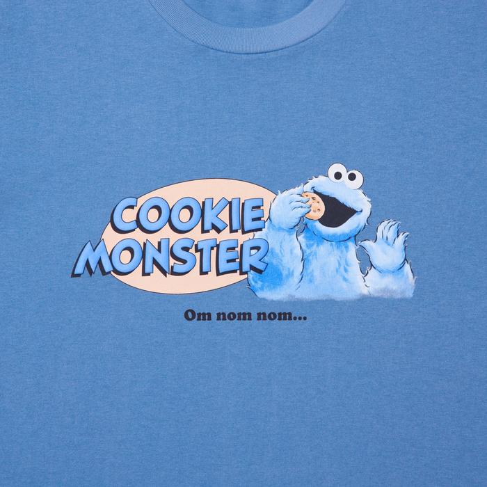 Sesame Street UT / Свободная Футболка цвет: Синий