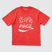 Keith Haring X Coca-Cola Футболка Свободного Кроя цвет: Красный