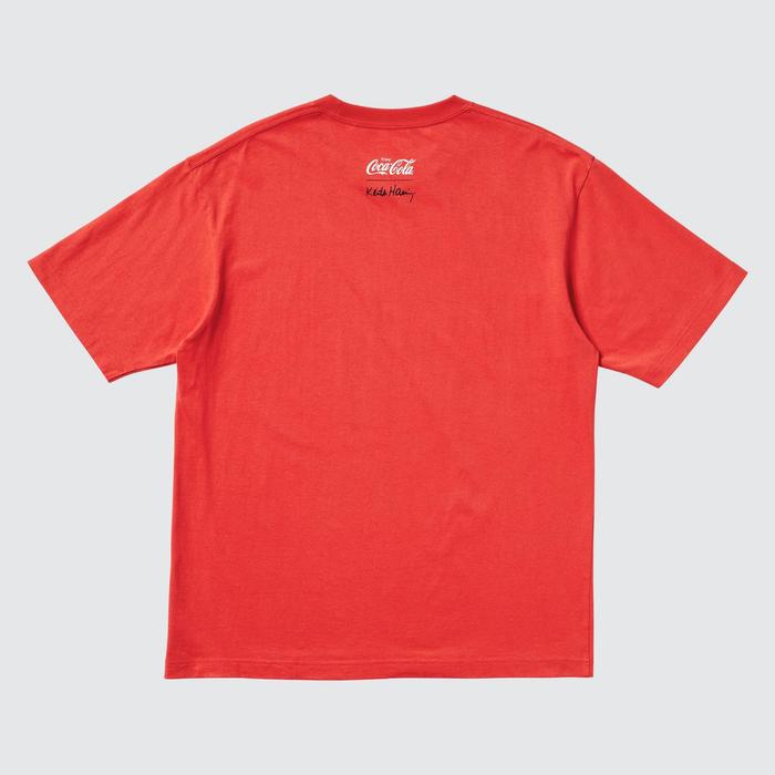 Keith Haring X Coca-Cola Футболка Свободного Кроя цвет: Красный