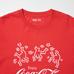 Keith Haring X Coca-Cola Футболка Свободного Кроя цвет: Красный