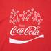Keith Haring X Coca-Cola Футболка Свободного Кроя цвет: Красный