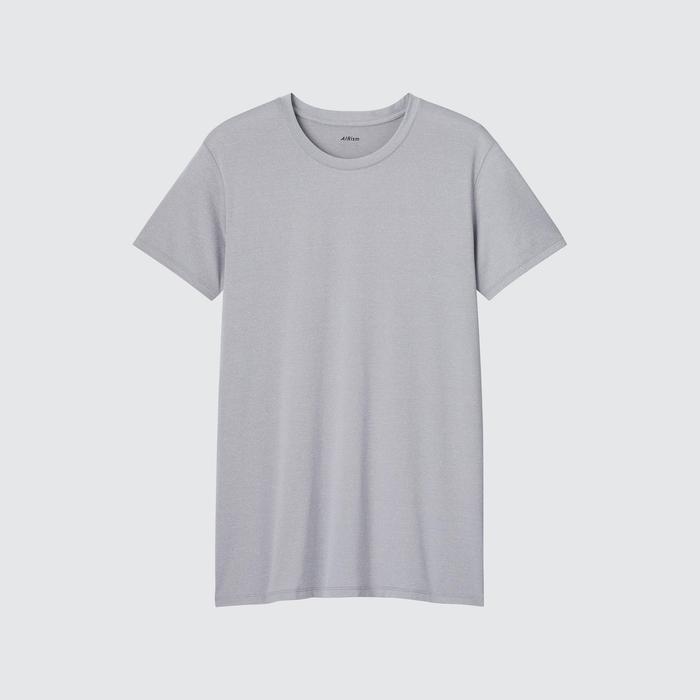 Airism cotton crew neck new arrivals