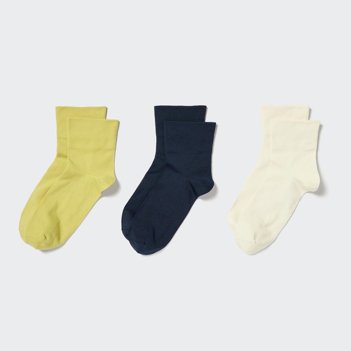 Зауженные носки для экипажа (три пары) цвет: Зелёный