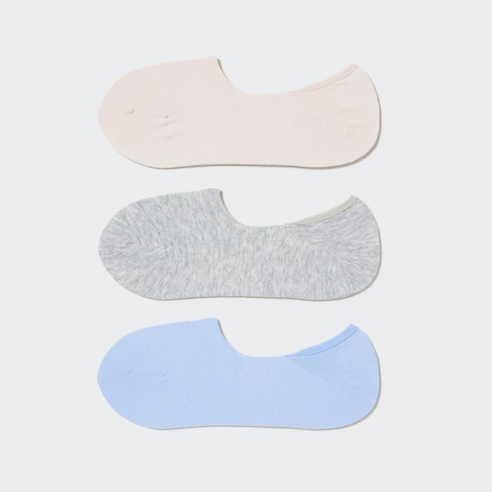 Невидимые носки без показа (три пары) цвет: Бежевый