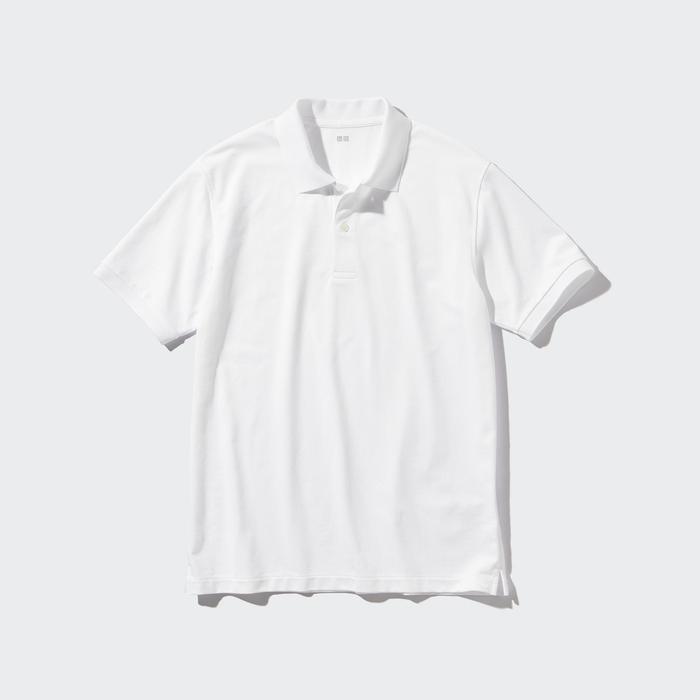 Рубашка-поло из пике dry цвет: Белый
