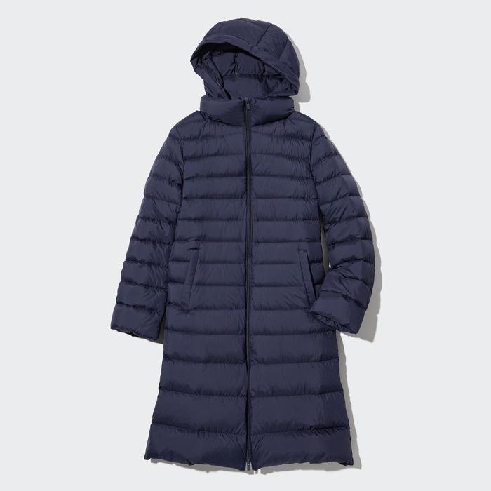 Women ultra light down long coat new arrivals