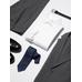 Рубашка Slim Fit Super Non-Iron с полушироким воротником цвет: Белый