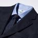Рубашка Slim Fit Super Non-Iron с полушироким воротником цвет: Чёрный
