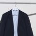 Рубашка Slim Fit, Полуприлегающая, с Узором, Не Требующая Глажки цвет: Синий