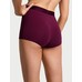 хлопчатобумажные трусики с логотипом boyshort с высокой талией