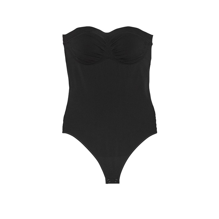 Корректирующее белье от Victoria SeamlessShaping™, боди без бретелек