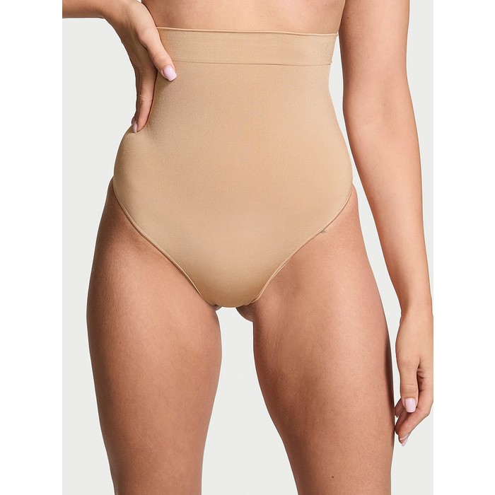 Корректирующее белье от Victoria SeamlessShaping™ Трусики-стринги с высокой талией